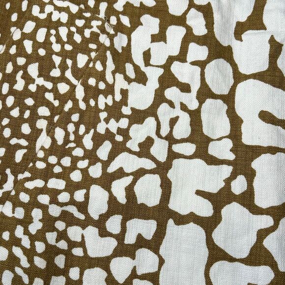 J Crew Python Mini Skirt Sz 12 Tawny Olive - Picture 2 of 8